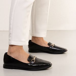 Sapato Feminino Mocassim Metal Bebece