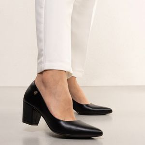 Sapato Feminino Scarpin Clássico Kult Preto