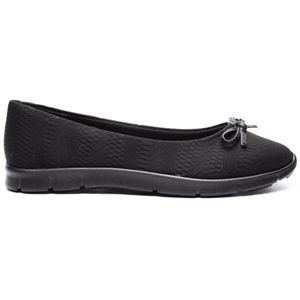 Sapatilha Moleca Laço Flatform Tecido Orion - Preto