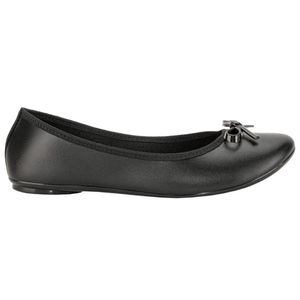 Sapatilha Moleca Laço Fosco Feminina - Preto