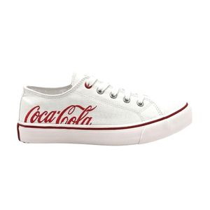 Tenis Coca-Cola Branco Wooster Canvas Feminino