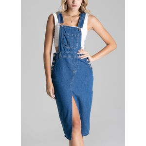 Salopete Jeans Sawary Feminino