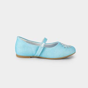 Sapatilha Infantil Bibi Ballerina Basic Frozen da Disney Azul