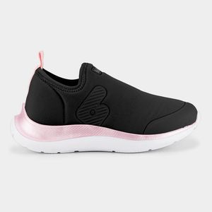 Tênis Infantil Bibi Action Preto com Rosa