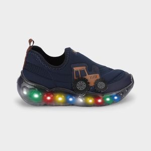 Tênis Infantil de Luz Bibi Roller Celebration 3.0 Marinho