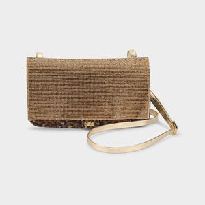 Bolsa Infantil Bibi Dourada de Onça