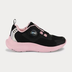 Tênis Infantil Bibi Fit Preto com Rosa