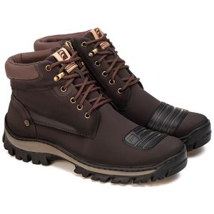 Bota Coturno Adventure Masculina Marrom