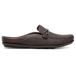 Mule  Casual Op Santos Dia a Dia Masculino Marrom