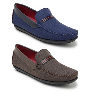 Kit 2 Pares Mocassim Casual Masculino