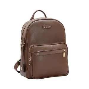 Mochila Chenson Chic Feminina Marrom