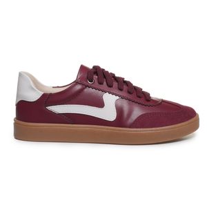 Tênis M Shuz Casual Feminino Vinho