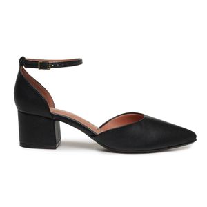 Scarpin Vizzano Bico Fino Feminina Preta