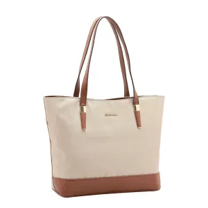 Bolsa Chenson Ombro Microfiber Feminina Bege