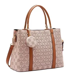 Bolsa Chenson New Cristal Ombro Feminino Marrom