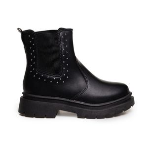 Coturno Molekinha Chelsea Berlim Infantil Preto