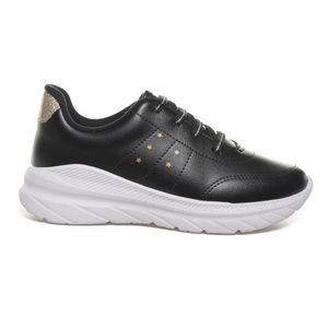 Tênis Casual Molekinha London Infantil Preto