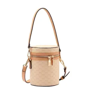 Bolsa Chenson Original Luxury Monograma Ombro Feminino Bege
