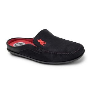 Mule Casual Op Santos Clássico Masculino Preto