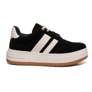 Tênis Via Marte  Sneaker Flatform Feminino Preto