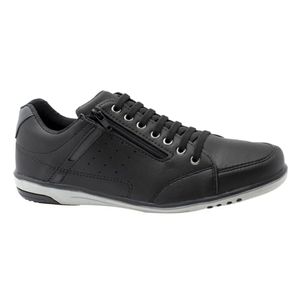 Tênis Casual Hfast Shoes Com Cadarço e Zíper Masculino