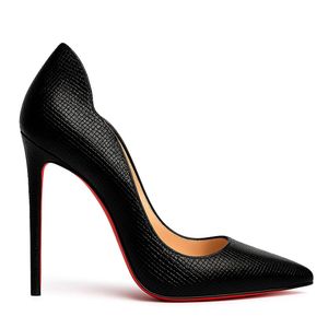Scarpin Celine Curvas Cobra Royalz Feminino Preto