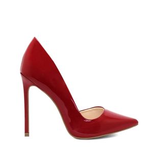 Scarpin Celine Royalz em Verniz Feminino Vermelho