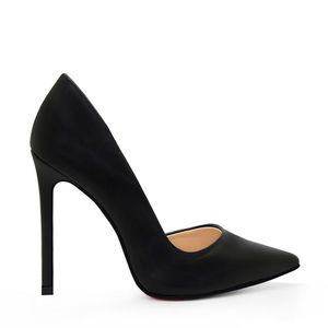 Scarpin Celine Royalz Liso Salto Alto Feminino Preto