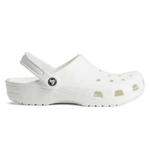 Babuche Crocs Classic Clog Feminina Branca