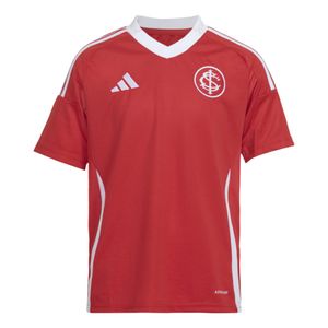 Camisa Adidas SC Internacional 25/26 Infantil Vermelha