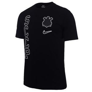 Camiseta Nike Corinthians Masculina Preta