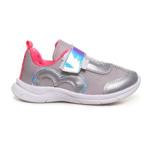 Tênis Casual Pampili Mini Soft Infantil Prata