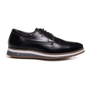 Sapato Casual Jota Pe Air Navagio  Masculino Preto