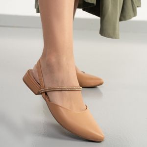 Sapato Mississipi Mule Feminino Bege