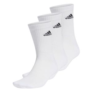Meias Adidas Cushioned Sportswear Crew Unissex Branca