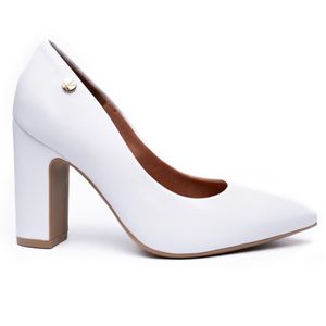 Scarpin Vizzano Bico Fino Feminino Branco