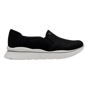 Slip On Kolosh Nobuck Plataforma Feminino Preto