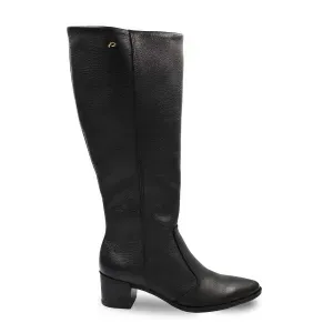 Bota Pegada Burnished Cano Alto Feminina Preta