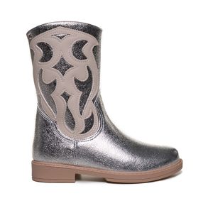 Bota Pampili Safira Infantil Prata