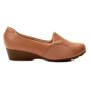 Sapato Scarpin Modare Anabela Joanete Feminino Bege