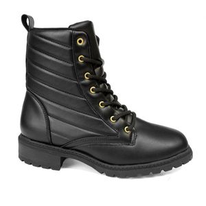 Bota Coturno Modare Ultra Conforto  Feminina Preta