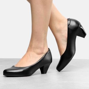 Scarpin Modare Ultraconforto Salto Médio Feminino Preto