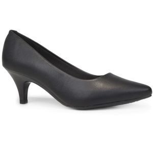 Scarpin Beira Rio Salto Fino Feminino Preto