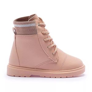 Bota Coturno Infantil Pé com Pé Guty Menina Rosa