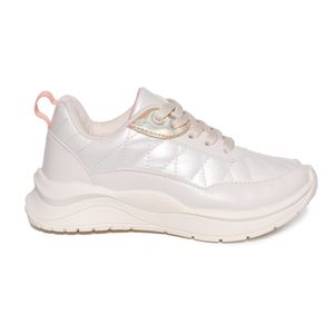 Tênis Casual Funfeet Sweet Juvenil Off White