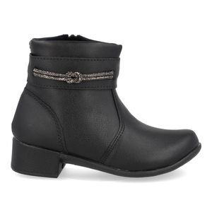 Bota Cano Curto M Shuz Infantil Preta