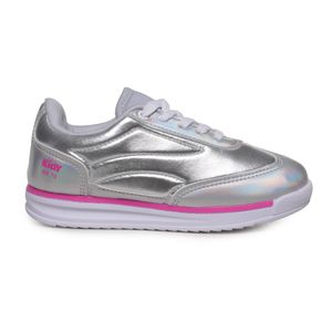 Tênis Casual Kidy Rk 70  Infantil Prata