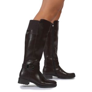 Bota Mooncity Montaria Feminina Marrom