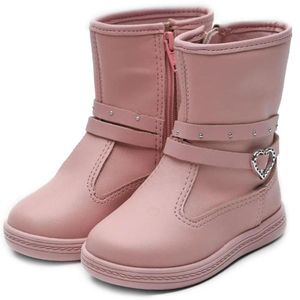 Bota Infantil Molekinha Coração Menina Rosa