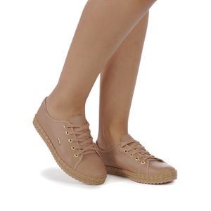 Tênis Moleca Classic Neo Nude Casual